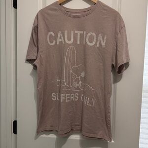 EUC. Medium Peanuts Oversized Tee